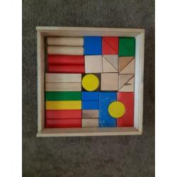 Gave Blokkendoos B 30 cm x L 30 cm x H 8 cm
