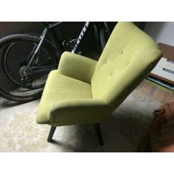 Mooie groen fauteuil. ,
