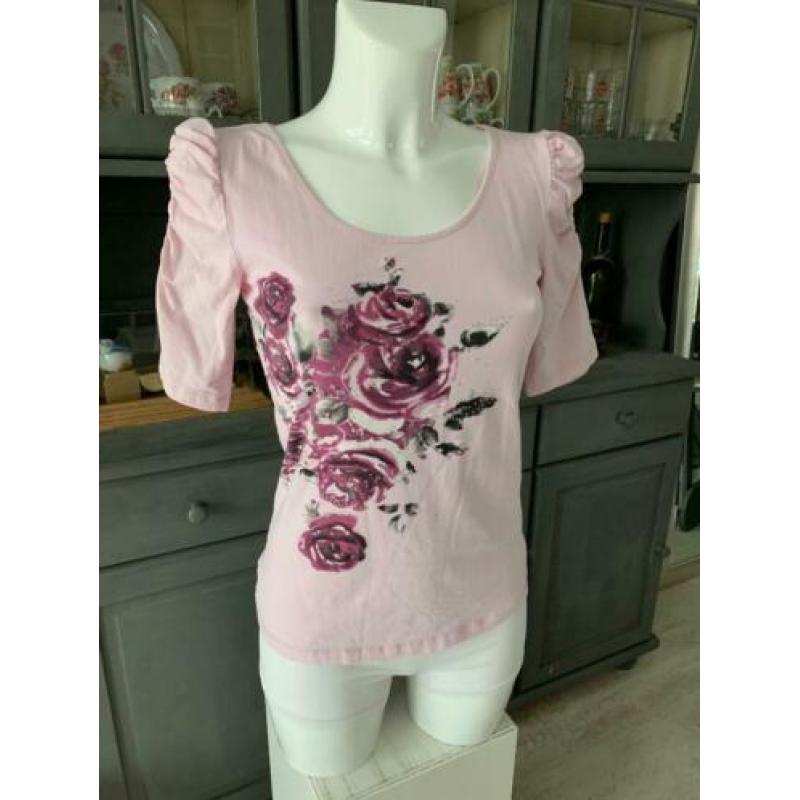 Mooie top maat M met glitters