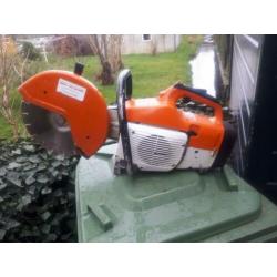 stihl ts400 doorslijper tegelslijper bandenzaag