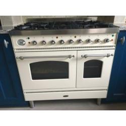 Boretti fornuis roomwit/beige