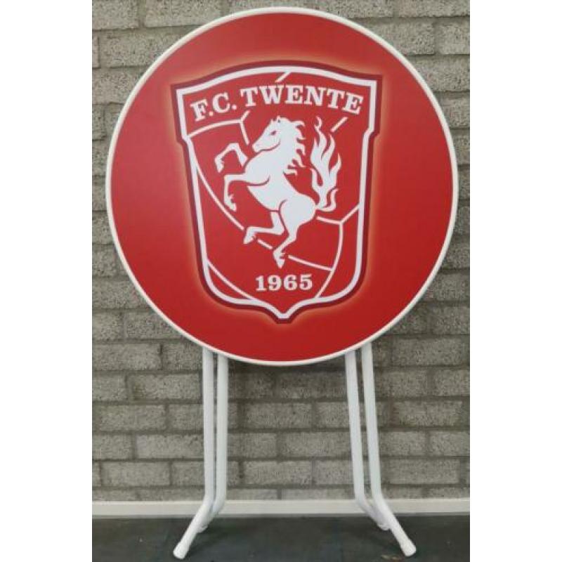 Fc twente statafel ø85 cm x 107 cm voetbal mancave keet