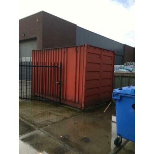 1x Zeecontainer 4 meter / 1x 6 meter