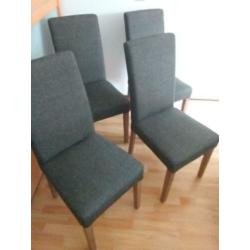 Eetkamer stoelen 4 stuks