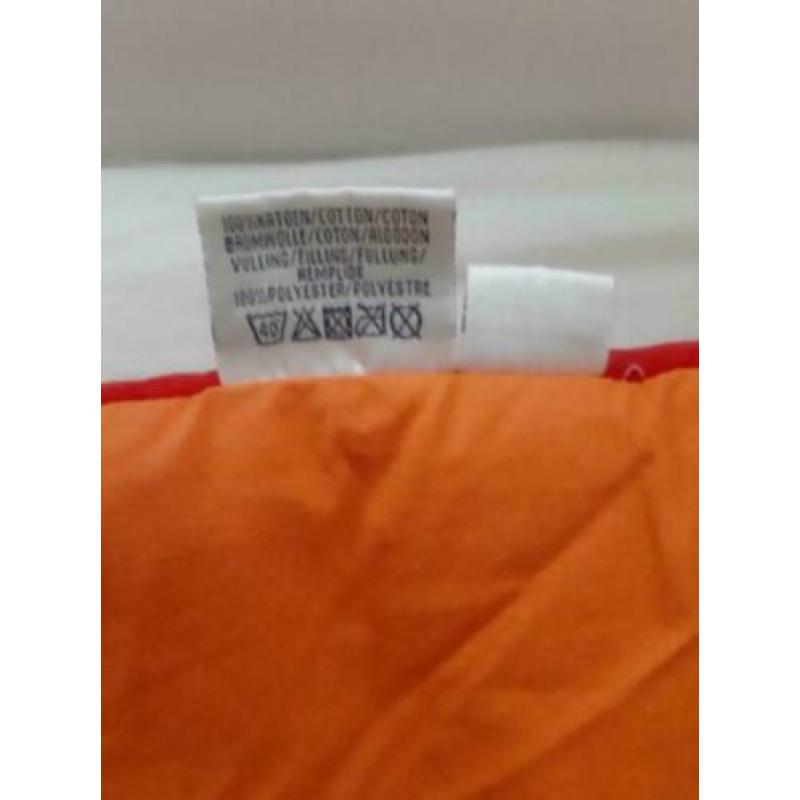 Jollein Boxkleed Rood Oranje Stof Baby Kleed Box Kleedje JLN