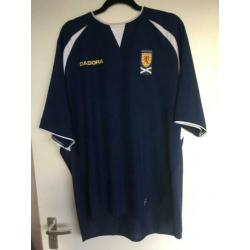 Voetbalshirt Schotland 2003-5, maat XL, Diadora