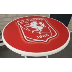 Fc twente statafel ø85 cm x 107 cm voetbal mancave keet