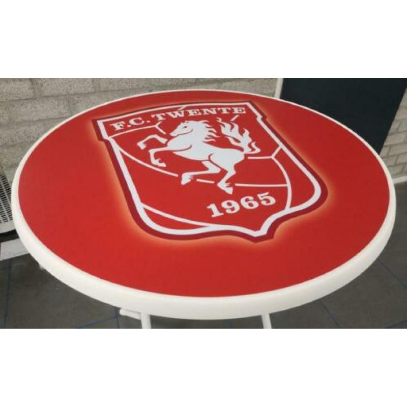 Fc twente statafel ø85 cm x 107 cm voetbal mancave keet