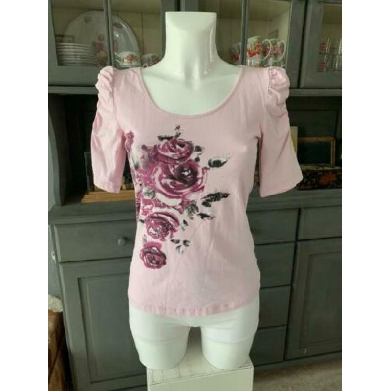 Mooie top maat M met glitters