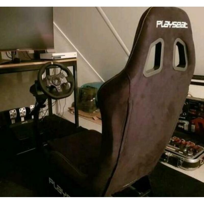 Playseat Alcantara Evo+Logitech G920+ProjectCars+Dirt2.0
