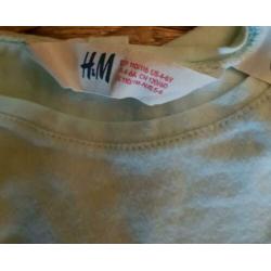 Elza t shirtje mt 110/116 van H&M