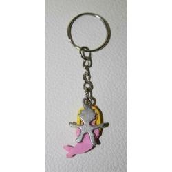 Zeemeermin fimo sleutelhanger (4246)
