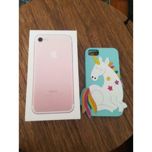 Iphone 7 32gb incl doos en hoesje.!