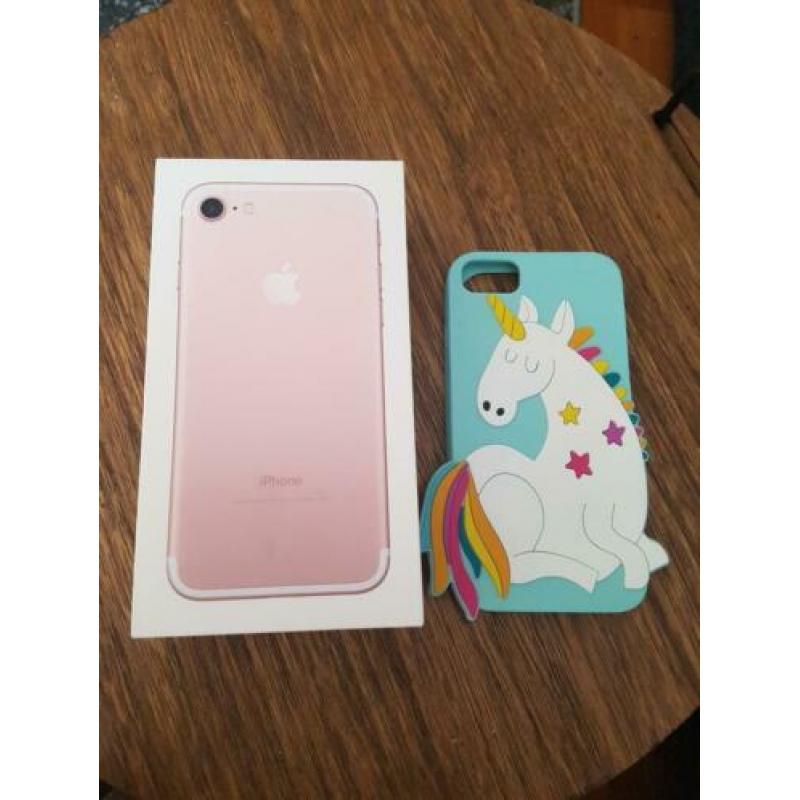 Iphone 7 32gb incl doos en hoesje.!