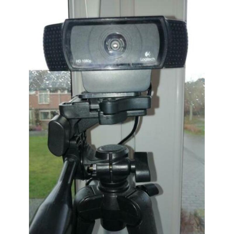 Webcam op statief