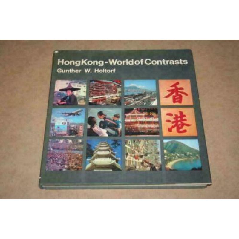 Fotoboek - Hongkong - World of Contrasts - 1970 !!