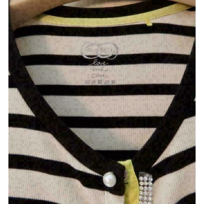 Marant zwart wit vest maat 38