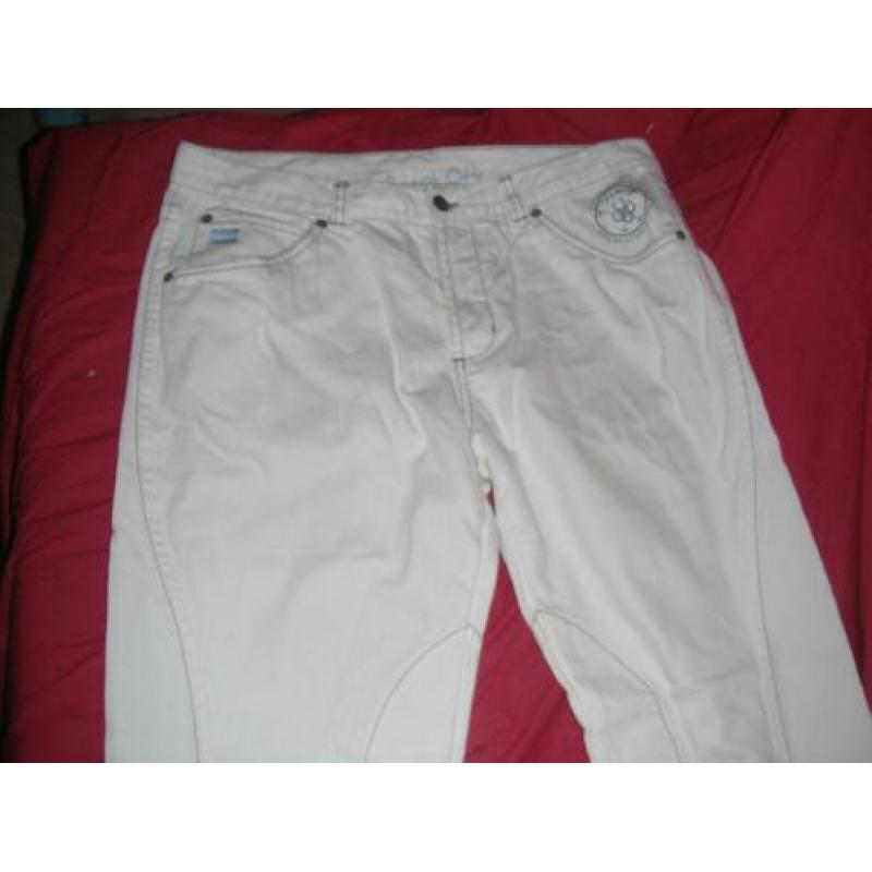 Nieuw ; Witte La Martina Heren Broek, size 36.