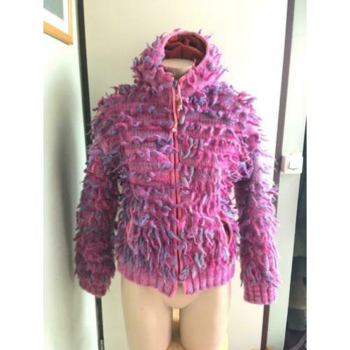 Uttam london M 38 40 roze boho goa hippie shaggy jas shag
