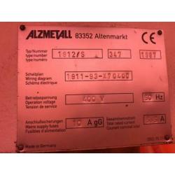 Alzmetall - Alzstar 40 kolomboor met koelvloeistofpomp