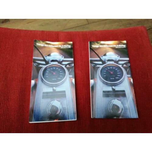 2x Harley Davidson 1991 folder evo
