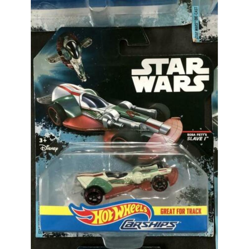 Star Wars Hot Wheels Carships modellen