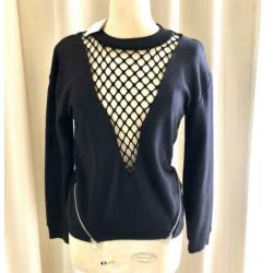 NIEUW Supertrash - Zwarte Trui/Top maat 38