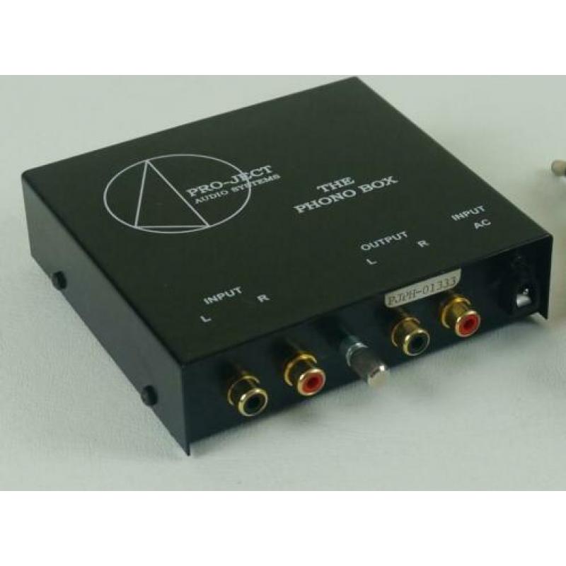 Pro-Ject Platenspeler Voorversterker ProJect Phono Box