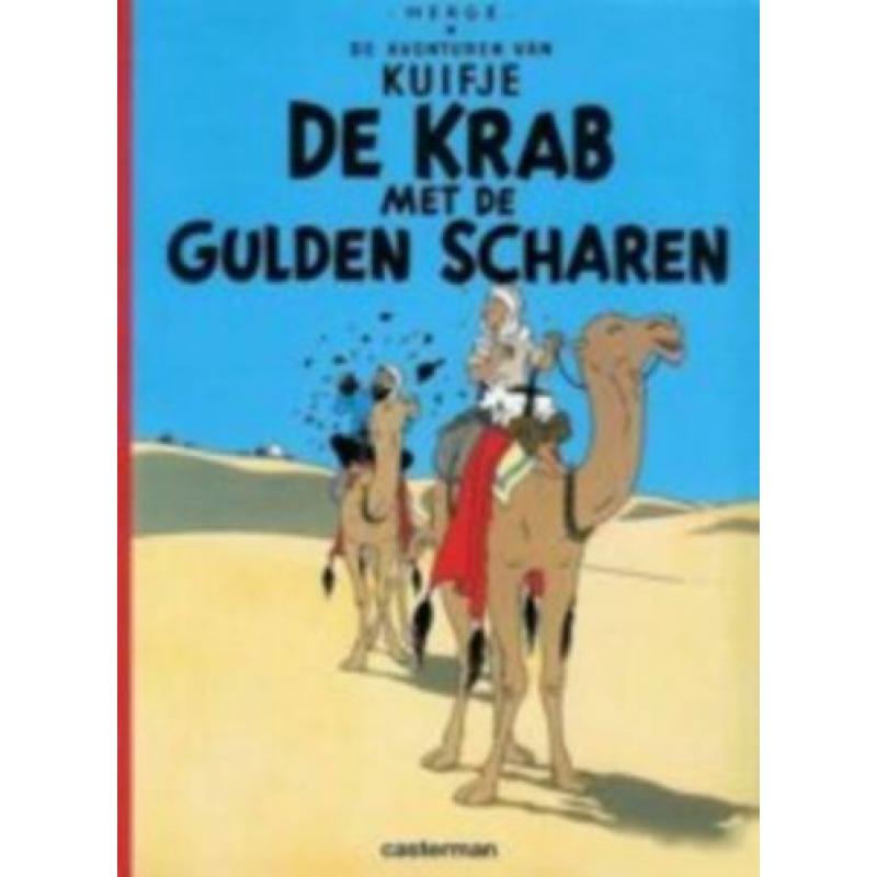 7 Boekjes van Kuifje Hardcover.