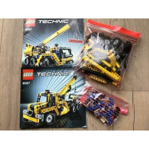 Lego Technic mobile kraan set 8067 + bonus 9095 Razer auto