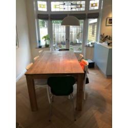Eiken 6 persoons tafel