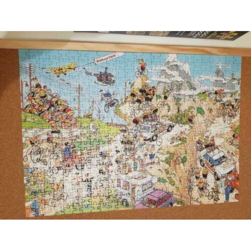 Jan van Haasteren puzzels 2 in 1 doos (500 en 1000 stukjes)