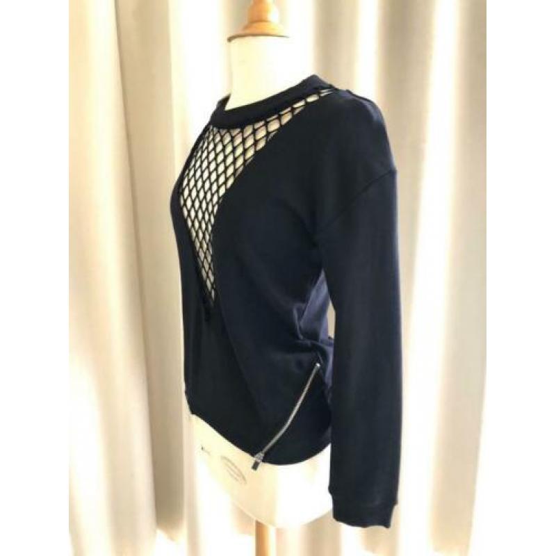 NIEUW Supertrash - Zwarte Trui/Top maat 38