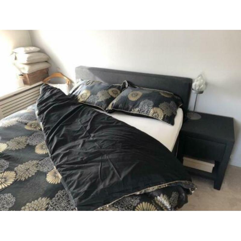 Quilted sprei set met hoeslaken en kussenslopen