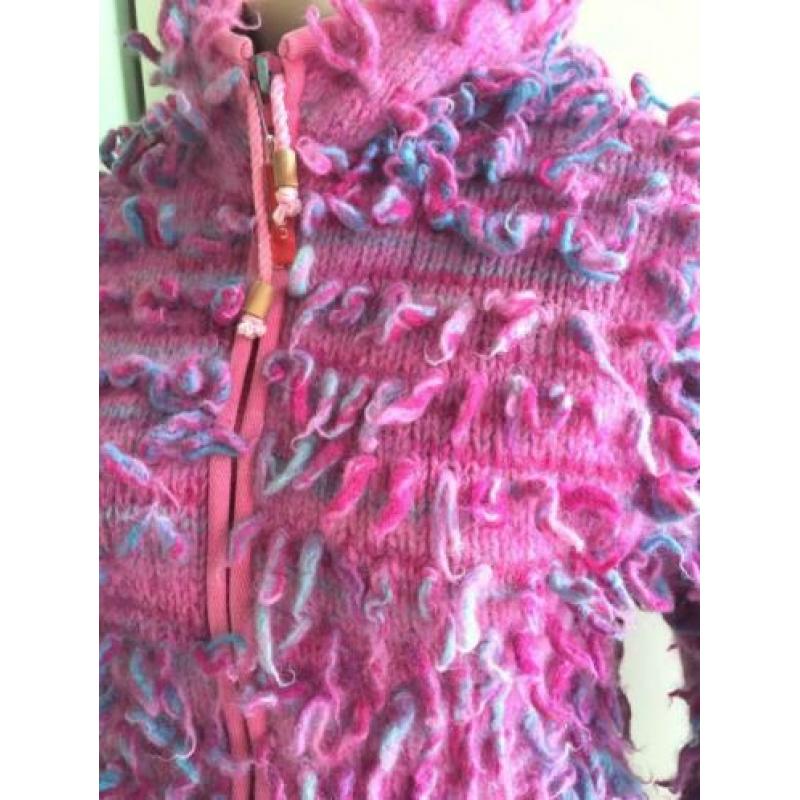 Uttam london M 38 40 roze boho goa hippie shaggy jas shag