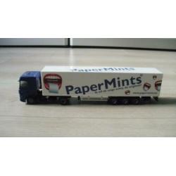 Te koop mooie lion toys daf 95 xf papermints schaal 1:50