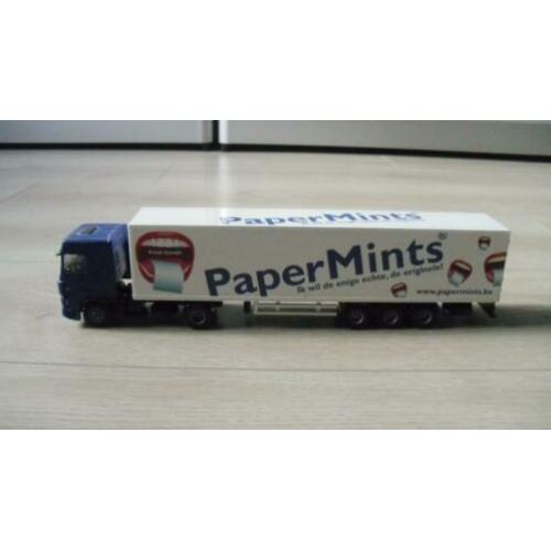 Te koop mooie lion toys daf 95 xf papermints schaal 1:50
