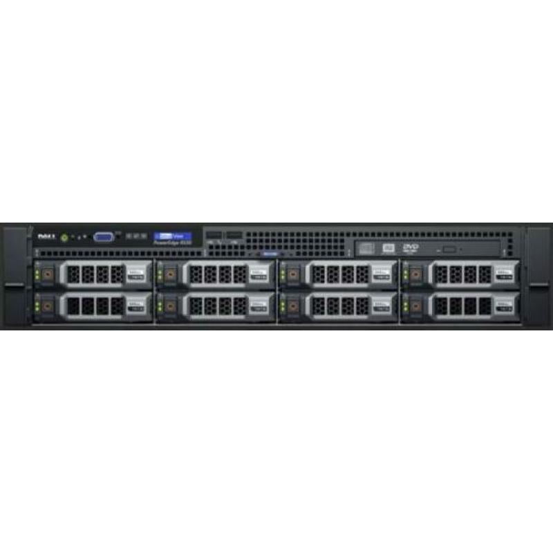 1 x Dell PowerEdge R530 8x 3.5" direct leverbaar