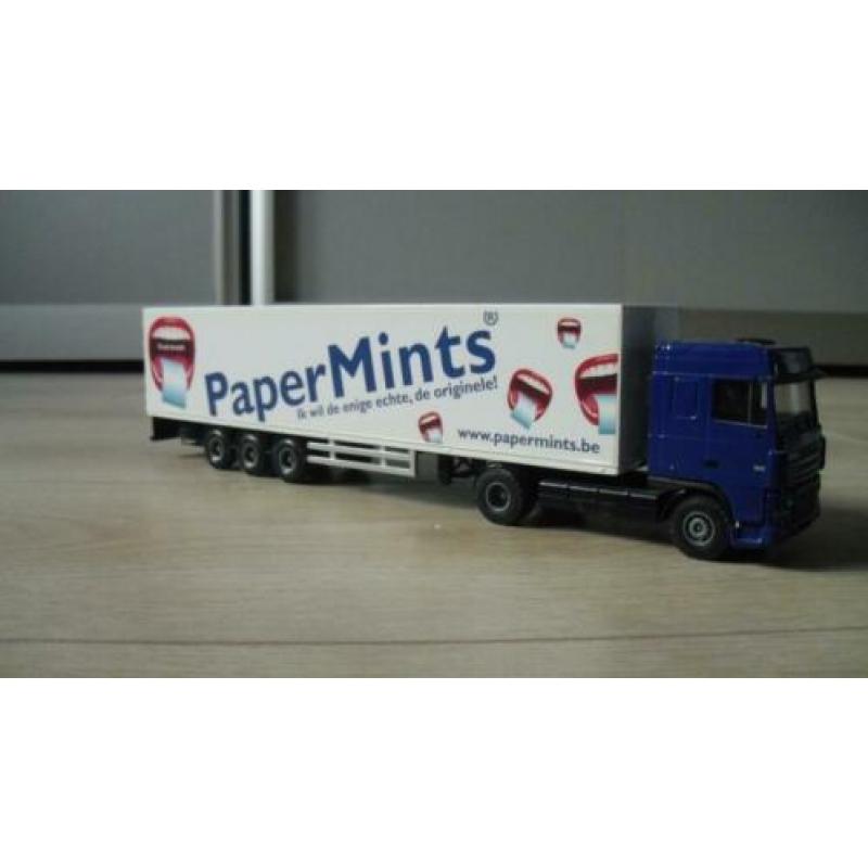 Te koop mooie lion toys daf 95 xf papermints schaal 1:50