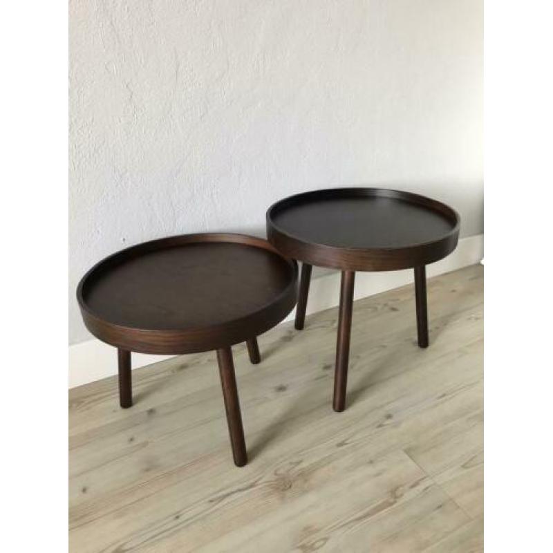 2 bijzettafels / salontafels