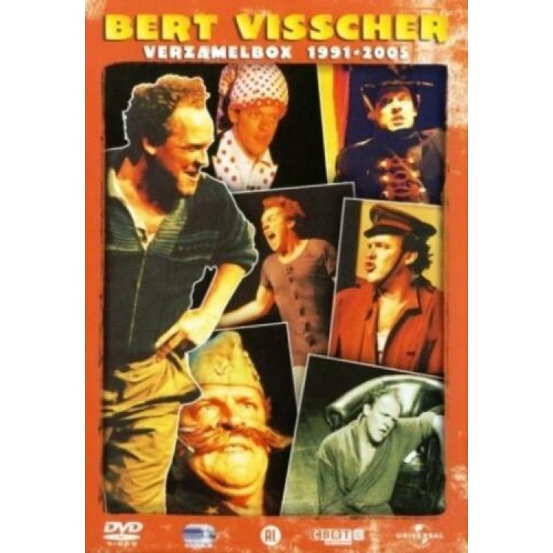 6Dvd-box "Bert Visscher "Verzamelbox 1991 - 2002.