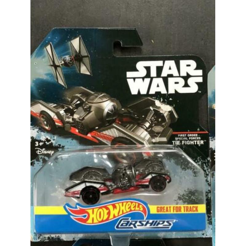 Star Wars Hot Wheels Carships modellen