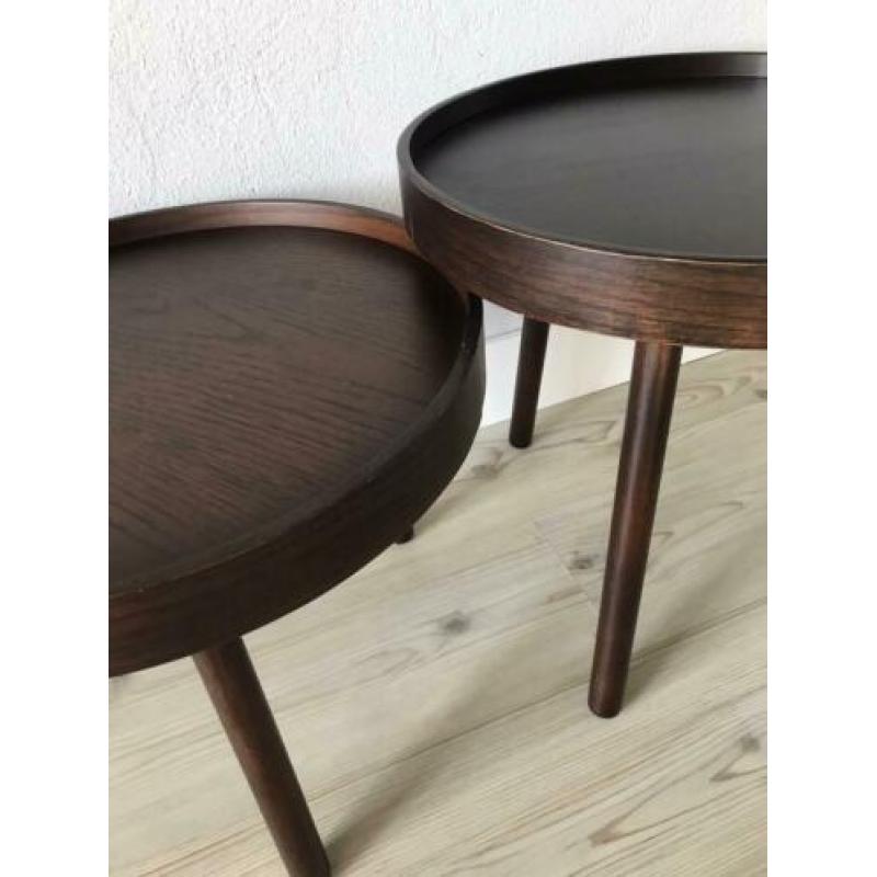 2 bijzettafels / salontafels