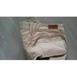 H2 Zara woman beige broek maat 36