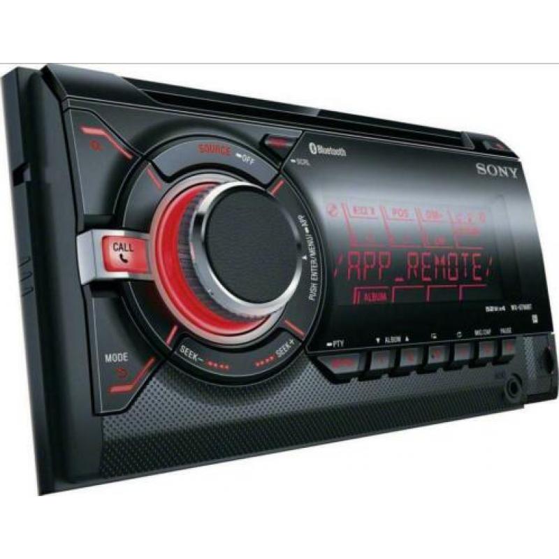 Sony Bluetooth usb autoradio dubbel din