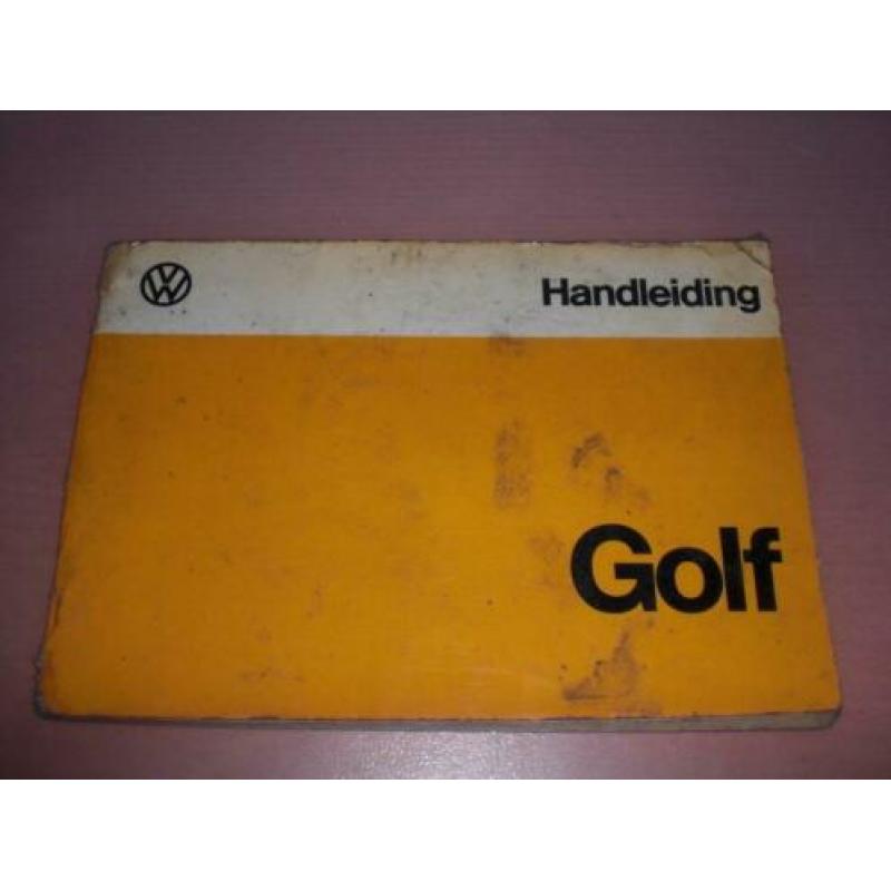 Handleiding/ instructieboekje Volkswagen Golf/ 1974