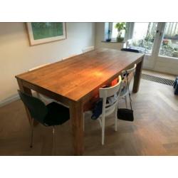 Eiken 6 persoons tafel