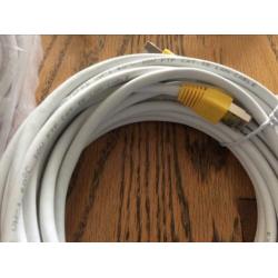 Partij nieuw en gebruikte kabels,tv,netwerk,telefoon,Toshiba