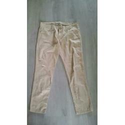 H2 Zara woman beige broek maat 36