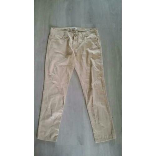 H2 Zara woman beige broek maat 36